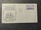 <!--F#f_0-->Steamship SS SAVANNAH Naval Cover 1944 WWII Steam Cachet FDC<!--F/-->