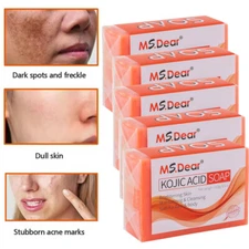 5X Kojic Acid Soap Brightening Soap Skin Whitening Dark Spot /Acne Cleaning Soap