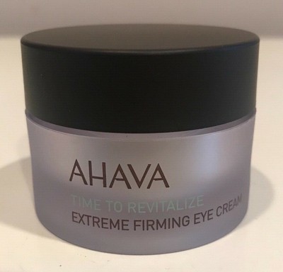 Ahava Time To Revitalize Extreme Firming Eye Cream .51 oz New Sealed  