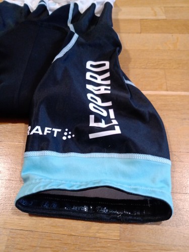 Cycling Bib Shorts Worn by rider Martin Pedersen Denmark Leopard TREK XS CRAFT - Picture 7 of 11