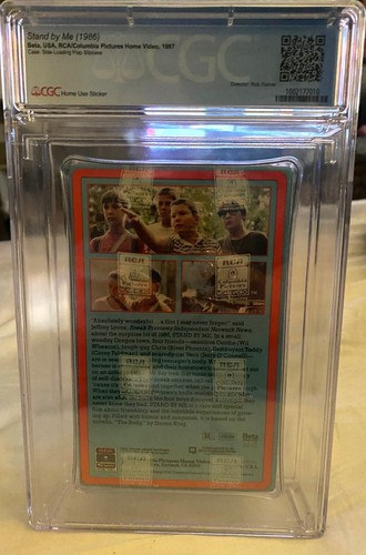 STAND BY ME - RARE Sealed 1987 BETA Not VHS - Earliest Known Print - CGC 9.4 A+ - Picture 2 of 4