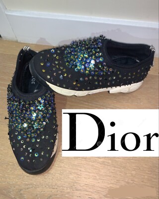 DIOR Shoes Fusion SlipOn Loafers Sneakers Moccasins Platform CD Women Gift