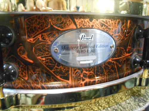 PEARL Masters Limited Edition Zero-Four Maple Snare Drum 14"x4"