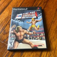 Fire Pro Wrestling Returns (Sony PlayStation 2, 2007) PS2 Complete CIB