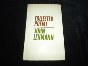 John Lehmann Collected Poems 1930-1963 HBDJ 1st edition 1st printing poetry