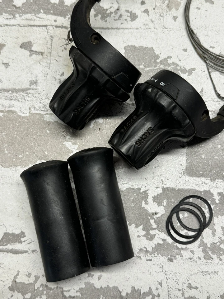 Palancas de cambio vintage SACHS Power Grip Grip Twist 22,2 3x8 Japón Foto 2 de 2