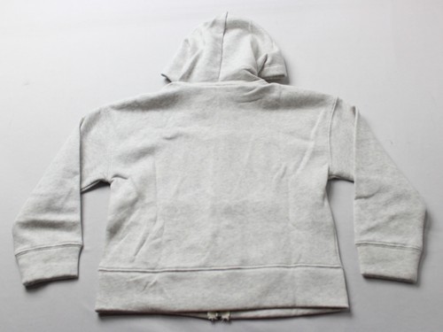 Old Navy Girls Logo-Graphic Zip Hoodie AP2 Light Heather Gray Medium (8) NWT - Picture 4 of 4