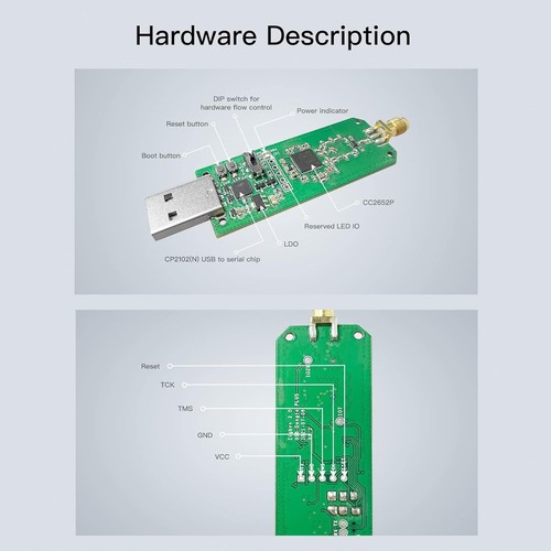 Sonoff ZigBee 3.0 Smart USB Dongle Plus 3.x.0 TI CC2652P + CP2102 N Coordinator - Picture 5 of 12