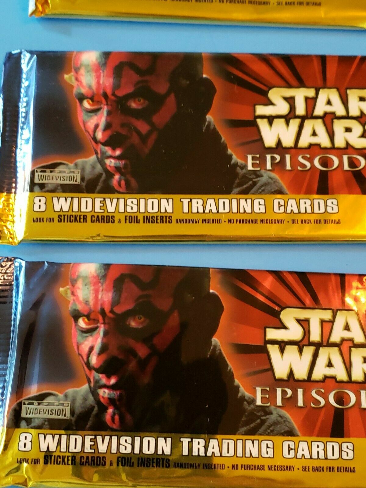 Star Wars Episode 1 Widevision Trading Cards Topps Lot of