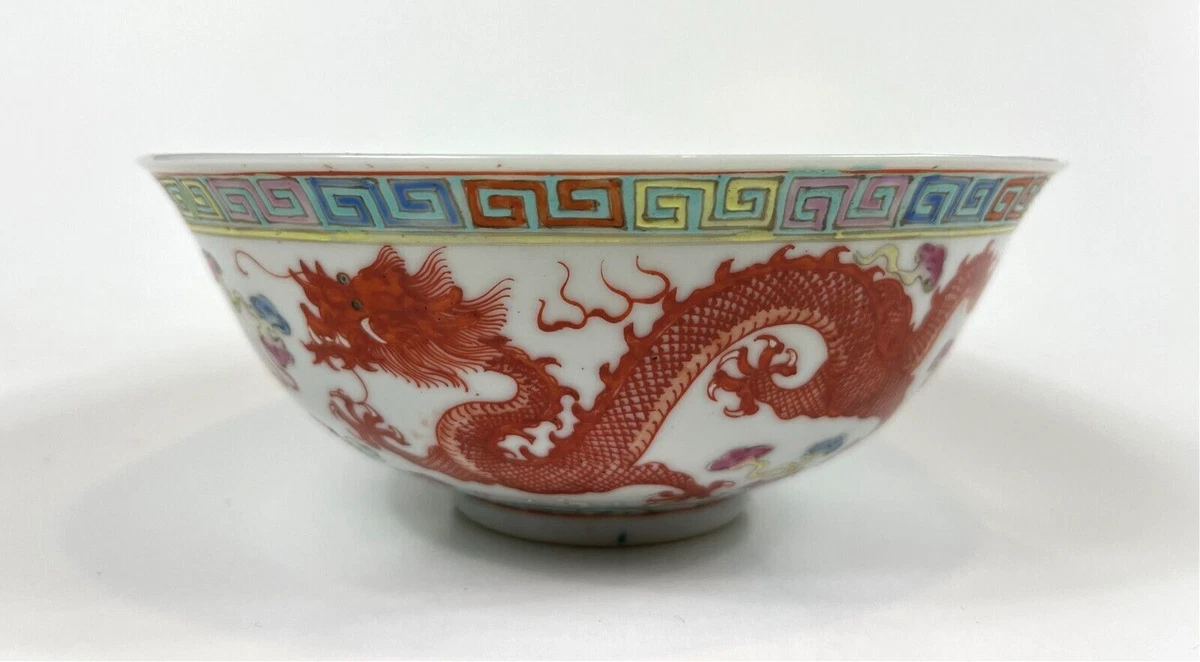 【美品】古中国　大碗 陶瓷多色1800-1849 中国古董碗| eBay