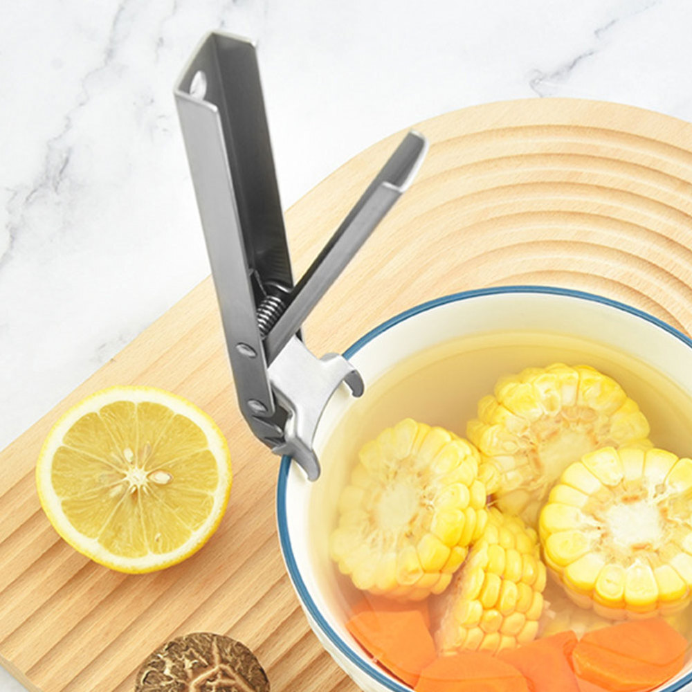 1PC Hot Pan Clip Hot Plate Gripper Hot Plate Bowl Retriever for Microwave