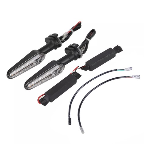 LED Turn Signal Light w/ Resistors&Connector Adapters For YAMAHA MT-09 MT-03 FZ6 - Picture 8 of 24