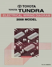 2008 Toyota Tundra Wiring Diagrams Schematics Layout Factory OEM