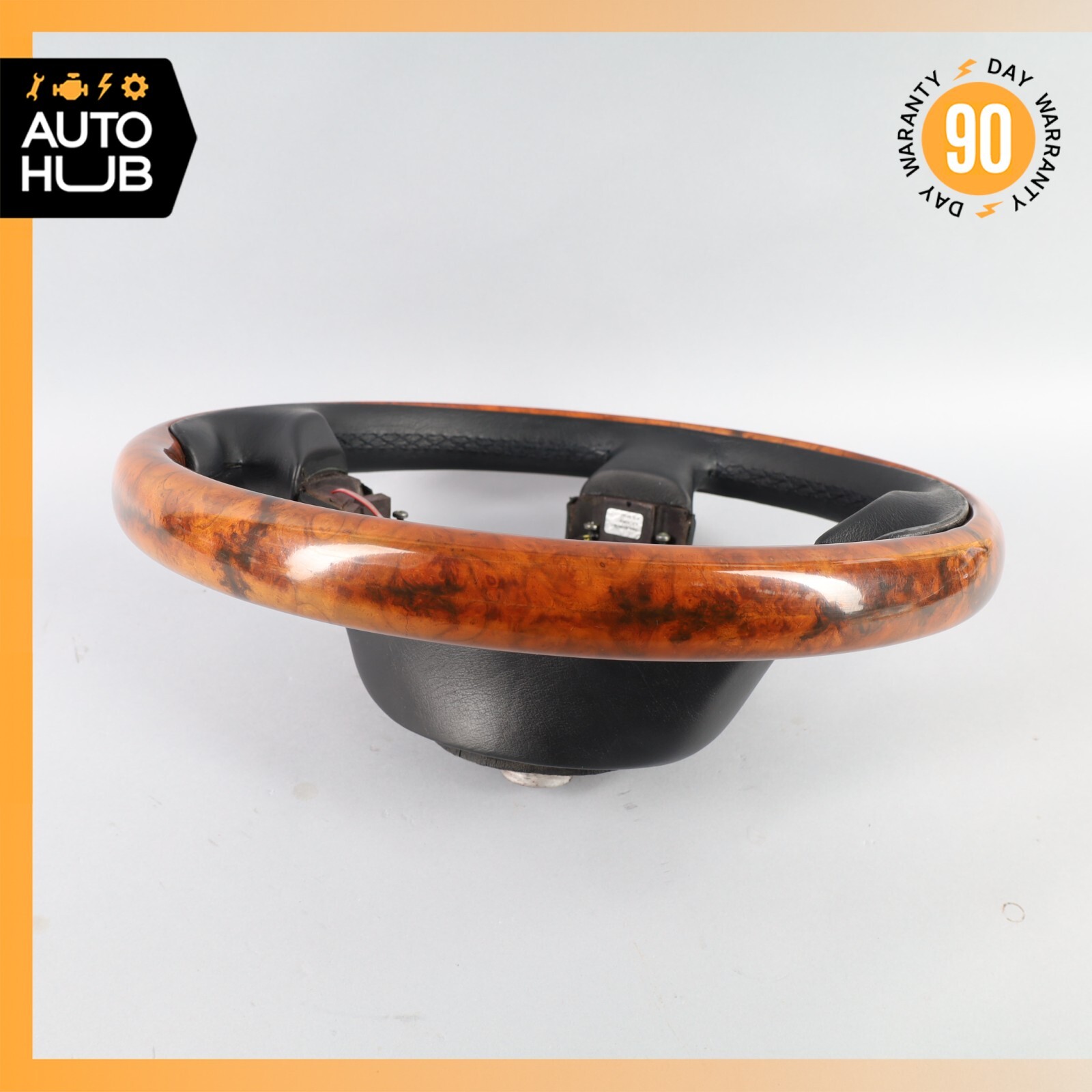 03-19 Maserati GranTurismo M145 Quattroporte Steering Wheel Walnut Wood OEM 61k
