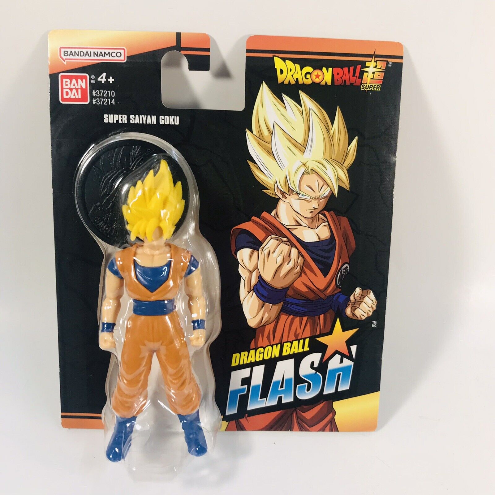 Dragon Ball Super Saiyan Goku Articulado 9cm - Dragon Ball Flash