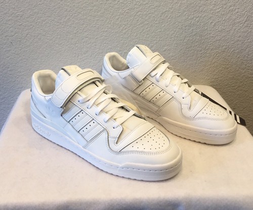 New Men’s Adidas Originals Forum 84 Low Shoes (G55371) Triple White~Size 10 - Picture 9 of 9