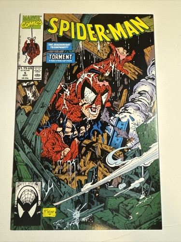 Spider-Man #5: „Torment Pt. 5!" Marvel 1990 NM+