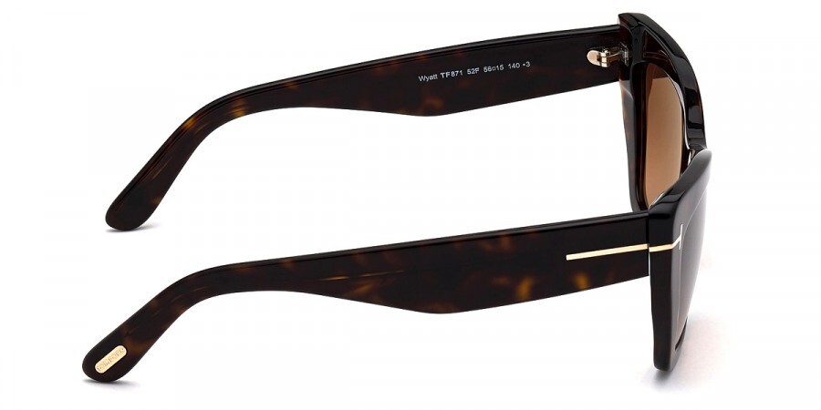 TOMFORD ワイアット ハタフライ フレム サンクラス FT0871 01B Sunglasses Tom Ford Wyatt FT0871 (01B) FT0871 Woman | Free