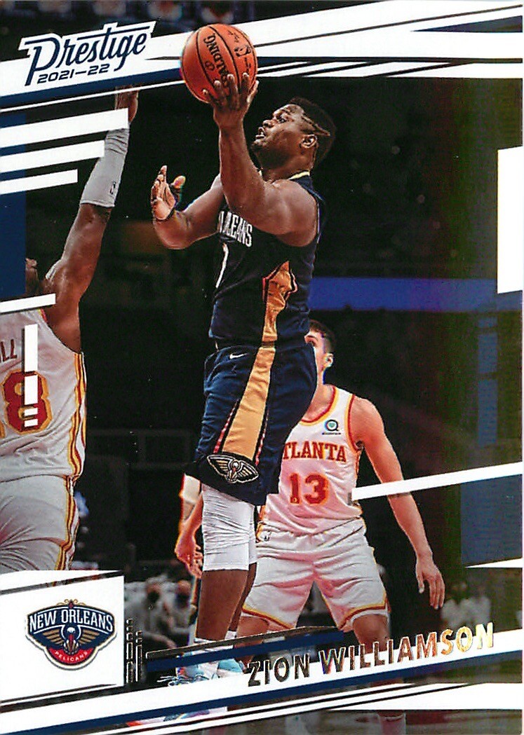 Zion Williamson 2021-22 Chronicles Basketball Prestige Card