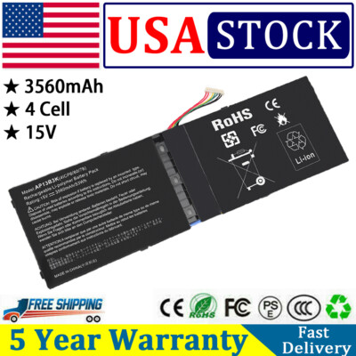 AP13B3K Battery For Acer Aspire V5-472 V7 R7 M7 ZQK ZQY ZQI ZRl ZRQ 4lCP6/60/78