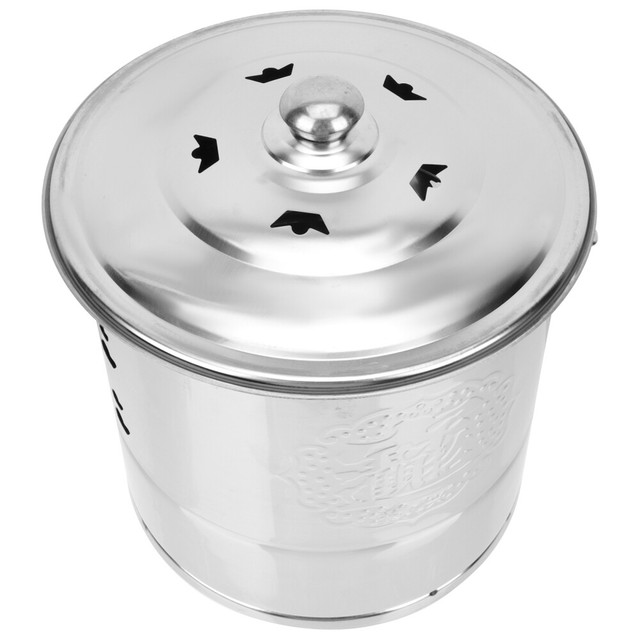 Incinerator Bin Fire Pit Bowl Burning Paper Bucket Portable Trash Can Metal Incinerator Bin Fire Pit Bowl Burning Paper Bucket Portable Trash Can Metal