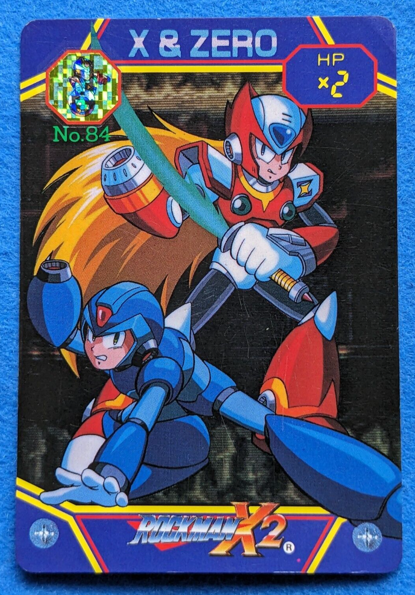 MEGAMAN X ZERO MEGAMAN X2 CAPCOM 1994 BANDAI No.82 Japanese GAME