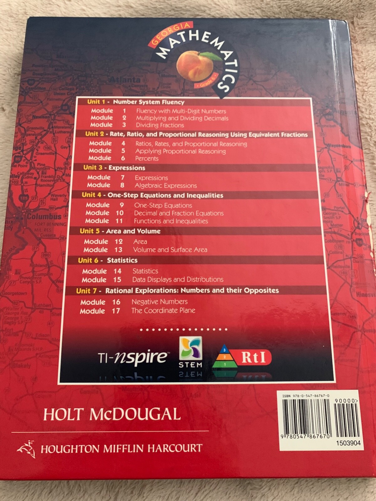 Holt Mcdougal Mathematics Georgia : Common Core GPS Student Edition ...