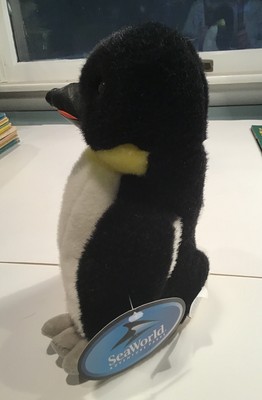 seaworld penguin plush