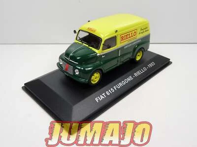 VCE32 1/43 IXO Commerciale Epoque : FIAT 615 Furgonne Riello 1953