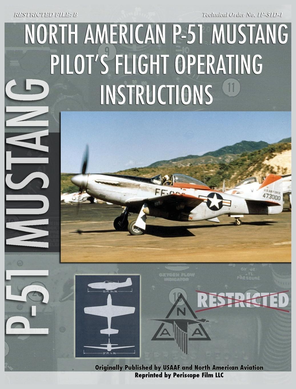 Thumbnail - P-51 Mustang Pilot's Flight Operating Instructions, United States Army