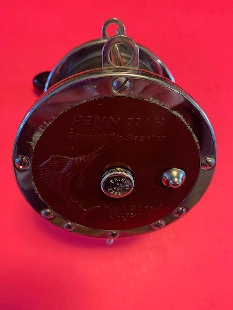 VINTAGE PENN SPECIAL SENATOR 114HL 6/0 FISHING REEL WITH ORIGINAL