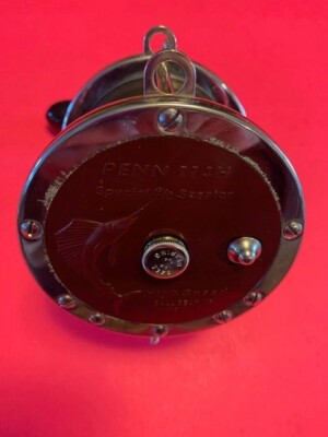 VINTAGE PENN SPECIAL SENATOR 114HL 6/0 FISHING REEL WITH ORIGINAL