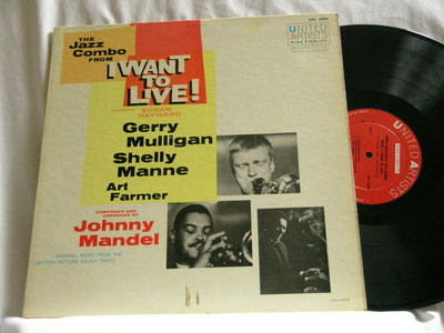 GERRY MULLIGAN I Want To Live! Shelly Manne Art Farmer Johnny