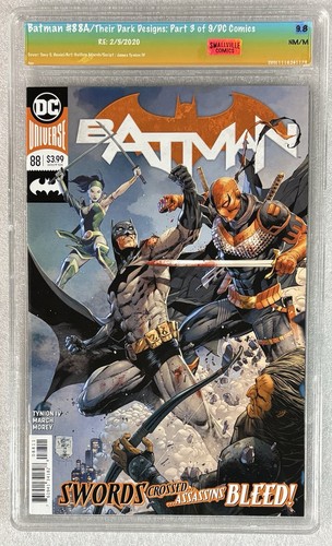 Batman #88 DC Comics 2020 DEATHSTROKE & CATWOMAN APP. SVG 9.8 😳