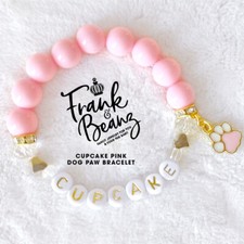 Pet Memorial Name Bracelet Custom Beaded Dog Name Bracelet Animal Lover Gift