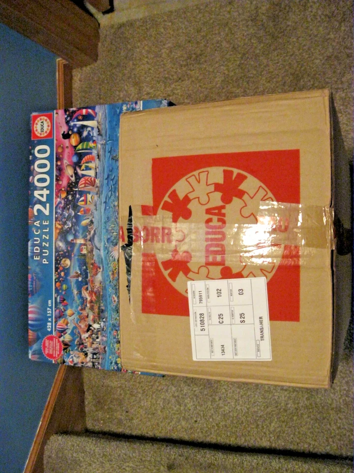 EDUCA 24000 PIECE PUZZLE LIFE THE GREATEST PUZZLE NEW SEALED BOX ROYCE B MCCLURE - Image 4 of 4