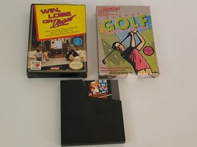 Nintendo NES Game Lot Win Lose Draw Golf Super Mario Duck Hunt