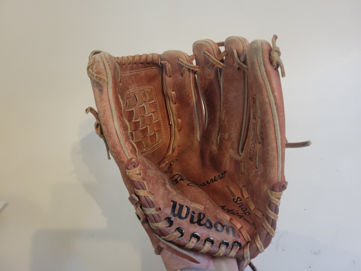 Vintage Wilson A2755 Baseball Glove Autograph Model Pedro Guerrero