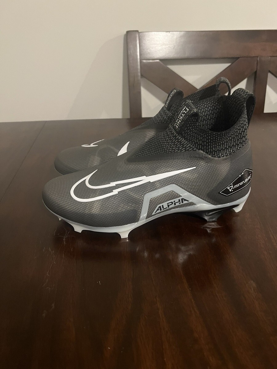 Nike Alpha Menace Elite 3 Flyknit Football Cleats Black  display picture 2