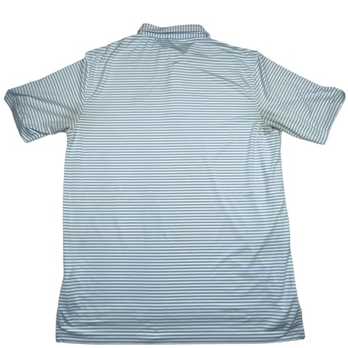 Peter Millar Shirt Mens Large Blue Polo Striped Summer Comfort Golf Elephant - Picture 10 of 16