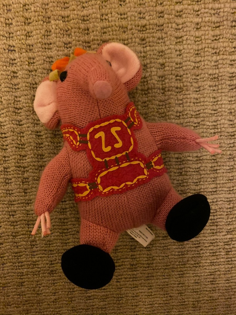 Clanger Squeeze n Whistle Tiny Soft Toy Small Plush RARE Box