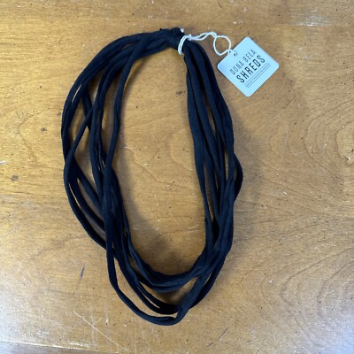 Dona Bela Shreds Shred Lite Upcycled Fabric Band Necklace Scarf Boho Jewelry NEW