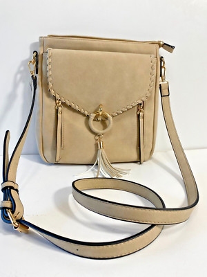 Crossbody Craem Felt Crossbody Bag Purse