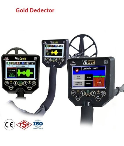 Via Gold Deep Treasure Gold Metal Detector 3-4 meters depth, cavity detection