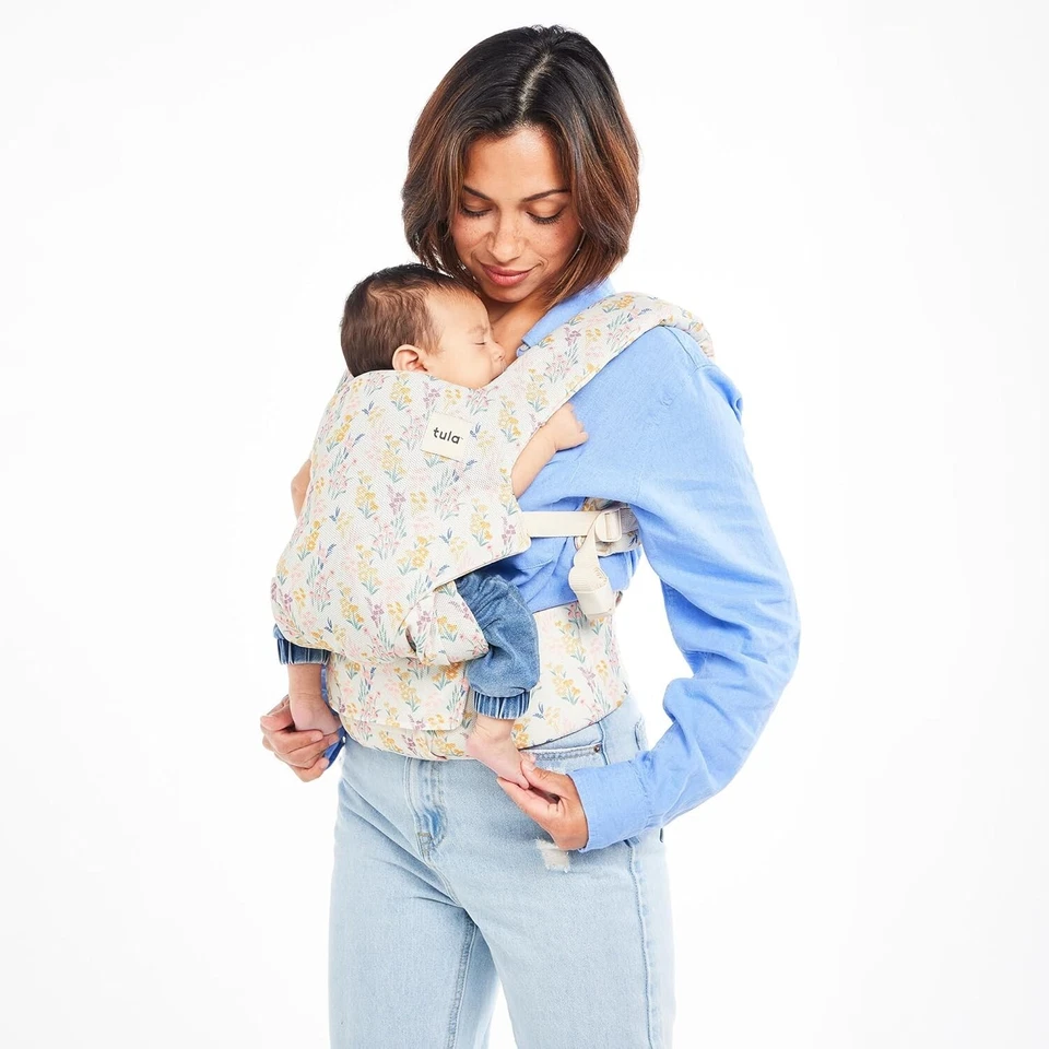 Adjustable Tula Baby Carrier - Ergonomic Mesh for All-Day Comfort (7-45 lbs) - Image 4 of 4