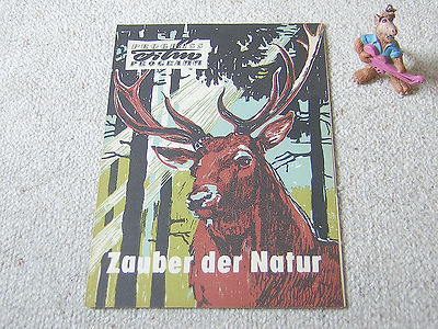 PROGRESS KINDERFILMPROGRAMM M 1/58 Zauber der Natur, DDR 1958, KINO