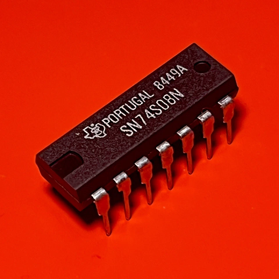 [1x] SN74S08N Texas Quadruple 2-Input Positive-AND Gates IC PDIP-14