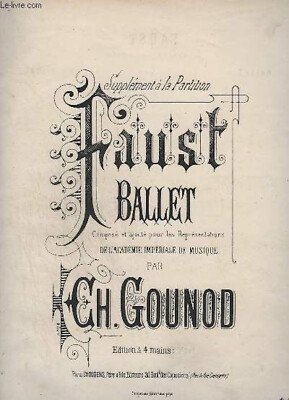 FAUST - BALLETT KOMPONIERT UND FÜGT FÜR DIE AUFSTELLUNGEN DER IMPER AKADEMIE HINZU...