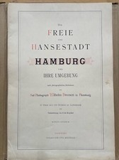 Hamburg und Umgebung + Wilhelm Dreesen + Mappe komplett + Historische Fotografie