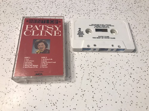 Best Of Patsy Cline Cassette Best Of 1988 VG Condition Tested Sounds Good! - Picture 5 of 6